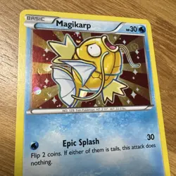 Pokemon TCG Shiny Magikarp XY143 Holo Black Star Promo - Image 3