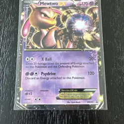 Mewtwo EX BW45 BW Promo Holo Promo Pokemon TCG Lightly Played - Image 3