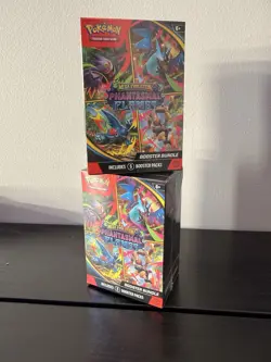 Pokemon TCG Phantasmal Flames Booster (2 BUNDLES) Brand New/Factory Sealed - Image 1