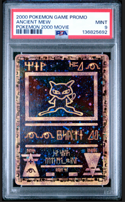 Pokemon Ancient Mew Movie 2000 Promo PSA 9 MINT - Image 1