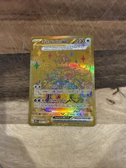 Pokemon - Terapagos ex - 180/131 Prismatic Evolutions - Hyper Rare - NM - Image 1