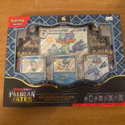 Pokemon TCG Paldean Fates Quaquaval ex Premium Collection - Factory Sealed. - Image 1