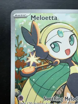 Pokemon Meloetta 026 Me: Mega Evolution Black Star Promo Holo (NM) - Image 2