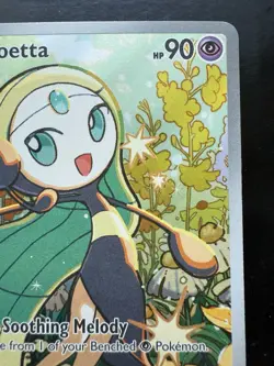 Pokemon Meloetta 026 Me: Mega Evolution Black Star Promo Holo (NM) - Image 3