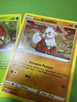 Pokemon - Hisuian Cosmos Holo Set - Growlithe/Sneasel/Voltorb Astral Radiance NM - Image 4