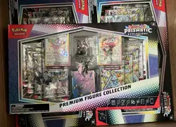 Pokemon TCG Scarlet and Violet Prismatic Evolutions Premium Figure Collection - Image 1