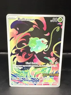 Pokemon Bulbasaur 133/132 Me01 Mega Evolution Illustration Rare Holo Stamped A - Image 3