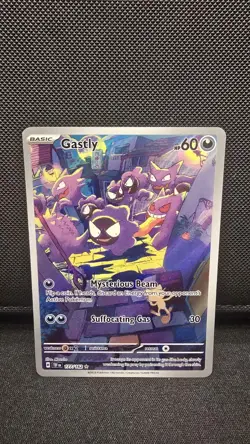 Gastly 177/162 Pokemon TCG Scarlet & Violet Temporal Forces Illustration Rare NM - Image 1