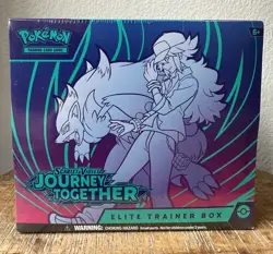 Pokemon TCG Journey Together Elite Trainer Box Factory Sealed - Image 3