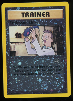 Pokemon - Best of Game - Promo - Elm Reverse Holo - #3 - Image 1