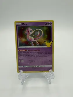 Pokemon TCG Celebrations Mew 011/025 Holo Rare - Image 1