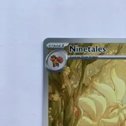 Ninetales 199/197 : Obsidian Flames Holo Pokemon Card OBF EN Rare NM Pack Fresh - Image 2