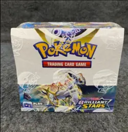 Pokemon TCG Sword & Shield Brilliant Stars Booster Box Factory Sealed (36 Packs) - Image 2
