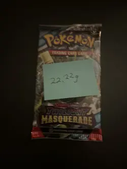 (VERY HEAVY) 22.22g Pokemon TCG Twilight Masquerade Booster Pack (SEALED)✅ - Image 3