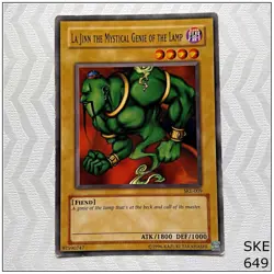 La Jinn the Mystical Genie of the Lamp - SKE-009 - Common Unlimited Yugioh - Image 1