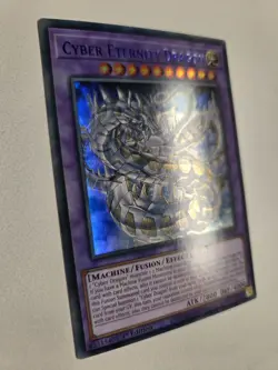 Cyber Eternity Dragon LDS2-EN033 1st Edition Yugioh Ultra Rare (Blue) VLP - Image 2