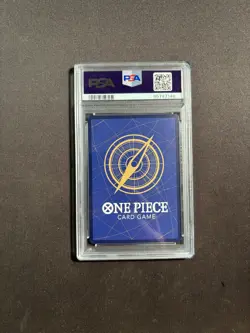 One Piece P-037 Luffy 1st Anniversary Tournament Participant Promo Anv PSA 10 GG - Image 2