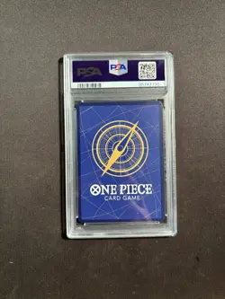 One Piece P-037 Luffy 1st Anniversary Tournament Participant Promo Anv PSA 10 GG - Image 2