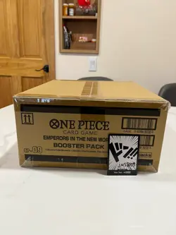 One Piece TCG Emperors in the New World Booster Box Case OP-09 English (Sealed) - Image 2