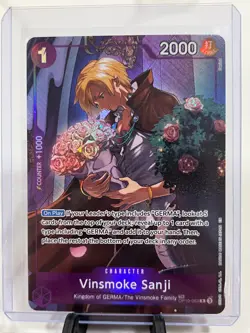 One Piece TCG Vinsmoke Sanji (TR) OP10-063 Legacy of the Master Foil - Image 1