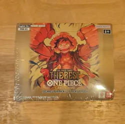 One Piece TCG Premium Booster Box PRB-01 The Best Factory SEALED ENGLISH - Image 1