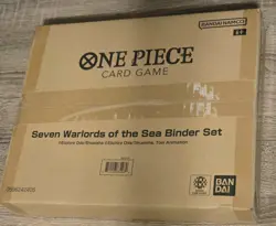One Piece TCG - Seven Warlords of The Sea - Premium Binder Set - English Sealed - Image 2