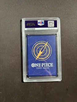 One Piece P-037 Luffy 1st Anniversary Tournament Participant Promo Anv PSA 10 GG - Image 2