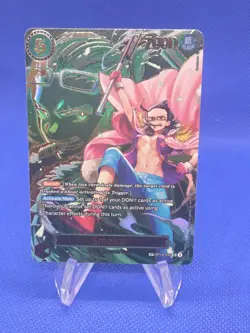 One Piece Carrying On His Will Smoker OP10-030 Alternate Art SP NM - Image 1