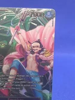 One Piece Carrying On His Will Smoker OP10-030 Alternate Art SP NM - Image 4