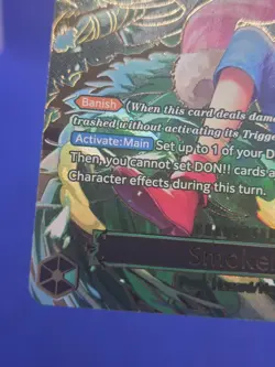 One Piece Carrying On His Will Smoker OP10-030 Alternate Art SP NM - Image 5