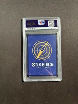 One Piece P-037 Luffy 1st Anniversary Tournament Participant Promo Anv PSA 10 GG - Image 2