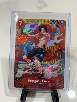 Portgas D Ace OP08 (SP) OP02-013 Two Legends One Piece TCG English - Image 1