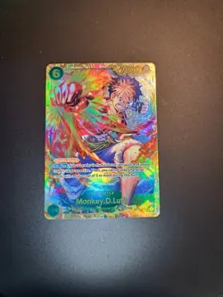 Monkey.D.Luffy SEC Secret Rare OP13-118 One Piece TCG English - Image 1