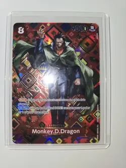 One Piece TCG Monkey D. Dragon OP07-015 SP OP09 Alt Art NM ENGLISH - Image 1