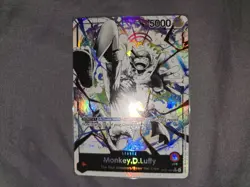 One Piece TCG English ST21-001 Monkey D Luffy Leader Alt Art Parallel - Image 4