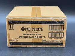 #2 One Piece English PRB-02 Premium Booster The Best 2 Box Case Sealed - Image 3