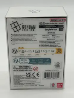 Gundam Card Game English Edition Beta Booster Box Sealed - Image 2
