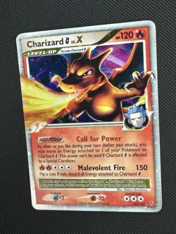 Pokemon Charizard G LV.X Supreme Victors Holo Card 143/147 Holo Ultra Rare LP - Image 2
