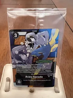 Digimon TCG Arata Sanada Evolution Cup 2025 Vol 2 Card Foil BT5-090 R English - Image 1