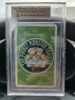 Charmander #004 Ace Of Clubs Green Card Poker 1996 Japanese BGS 9.5 - Image 2
