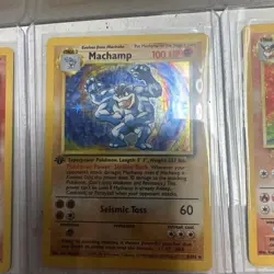 Vintage Pokemon Cards Lot. Base Set/1 1st Edition. Cards Played With. - Image 3
