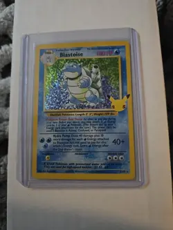 Pokemon Celebrations Classic Collection Blastoise 2/102 Holo Rare Card - Image 1