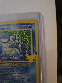 Pokemon Celebrations Classic Collection Blastoise 2/102 Holo Rare Card - Image 4