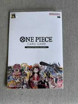 SEALED ONE PIECE Card Game Premium Card Collection 25th Edition EN 10 Card Set - Image 1