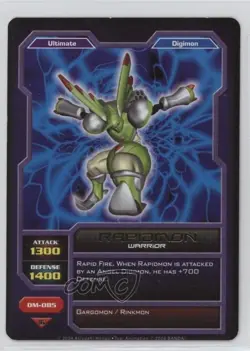 2005 Digimon - Digital Monsters Collectible Card Game Rapidmon #DM-085 - Image 1