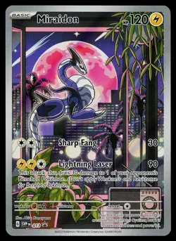 Pokemon Card - Miraidon Scarlet & Violet Promo 013 Holo Illustration Rare - Image 1