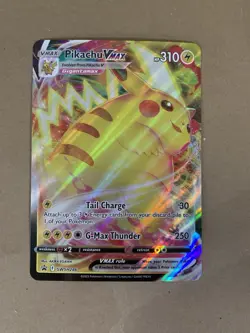 Pokemon TCG Pikachu VMAX TG17/TG30 Jumbo Card - Image 1
