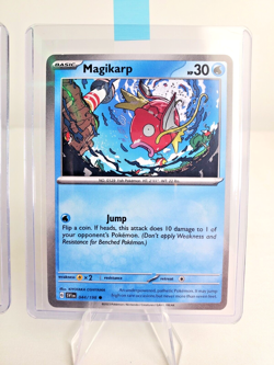 2 Pokemon Card Set - Reverse Holo + Common Magikarp #044/198 - Scarlet & Violet - Image 5