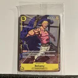 Bellamy P-039 One Piece Card Game Pirates Party Vol. 04 Sealed Promo 6000 - Image 3