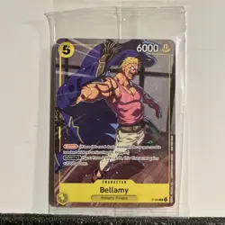 Bellamy P-039 One Piece Card Game Pirates Party Vol. 04 Sealed Promo 6000 - Image 4